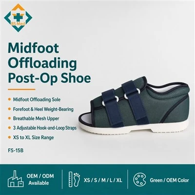 Sepatu bantuan-lengkungan-pasca operasi